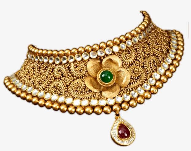 Gold jewellery collection
